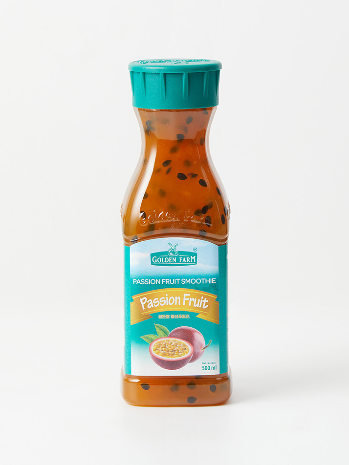 [골든팜] 패션프루츠 과일청 음료베이스 500ml x 2입
