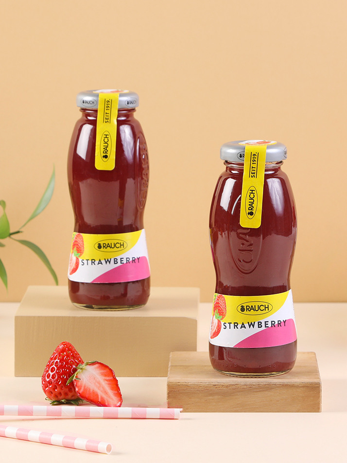 [라우치] 스트로베리 딸기 주스 200ml x 24입