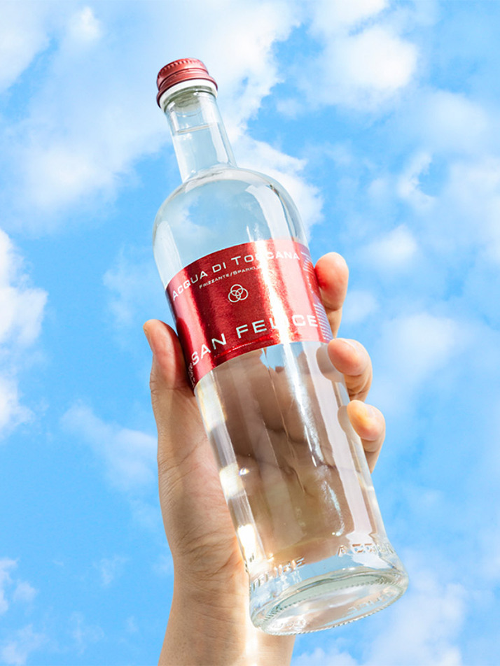 [산펠리체] 이탈리아 100% 천연 탄산수 375ml x 24병