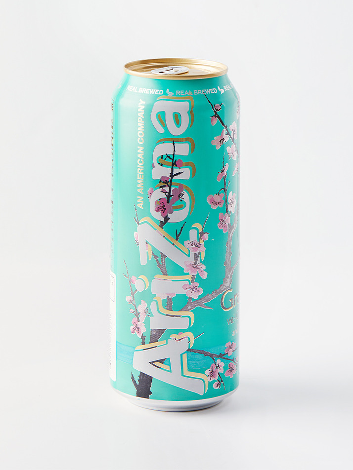 [아리조나] 그린티 위드 진생 앤 허니 아이스티 650ml x 12입