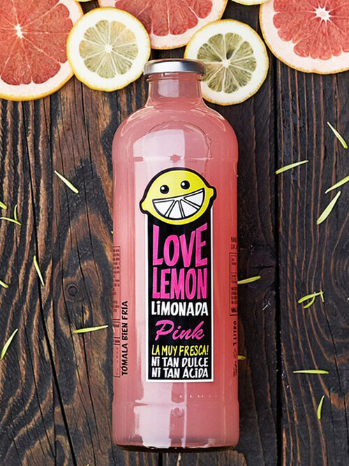 [러브레몬] 천연과즙 핑크 레모네이드 475ml x 12입