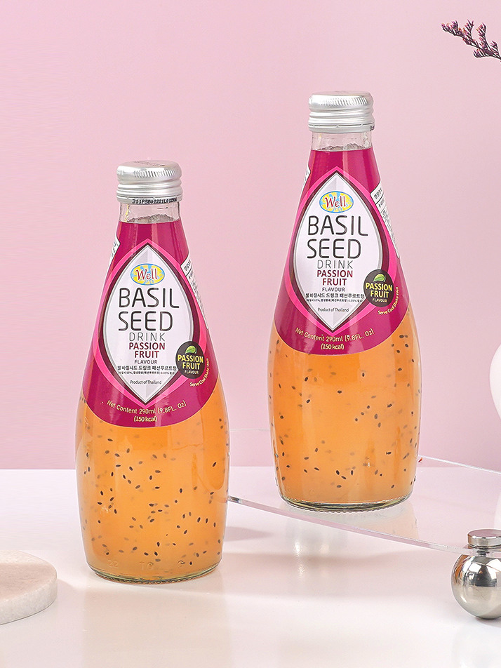 [웰] 바질시드 패션푸르트 290ml x 12입