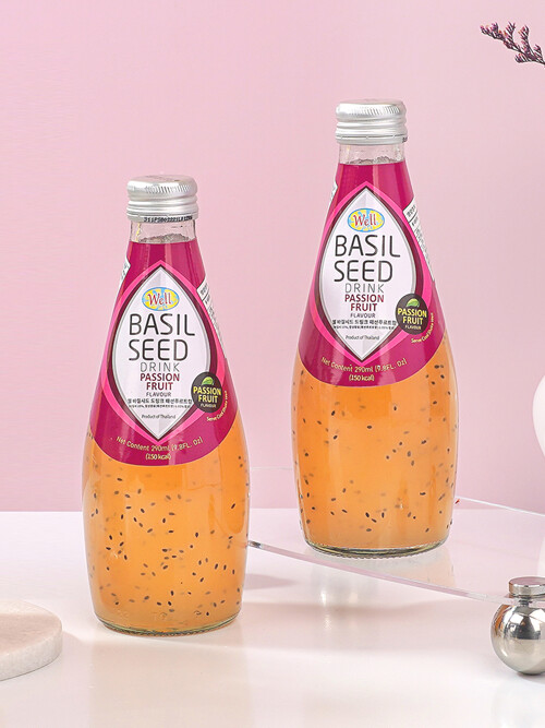 [웰] 바질시드 패션푸르트 290ml x 12입