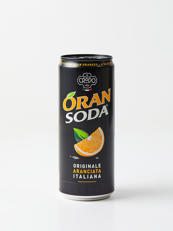 [크로도] 오란 소다 오렌지 과즙 탄산음료 330ml x 24입