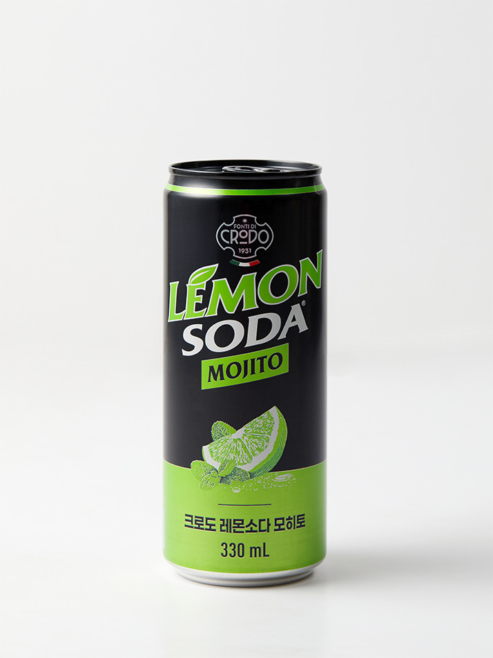 [크로도] 모히토 레몬 소다 탄산음료 330ml x 24입