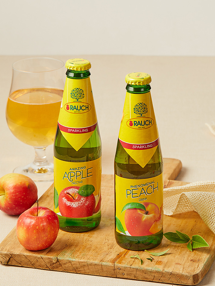 [라우치] 스파클링 애플 드링크 탄산음료 250ml x 24입