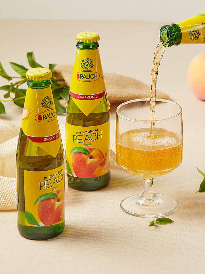 [라우치] 스파클링 피치 드링크 탄산음료 250ml x 24입