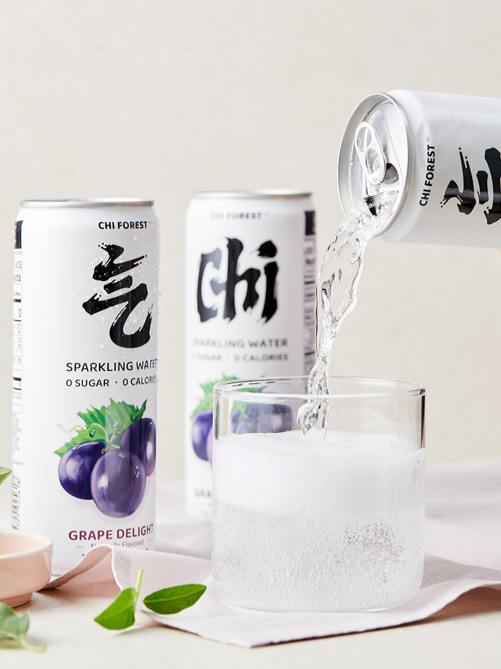 [치] 포레스트 제로슈거 탄산음료 버라어티팩 330ml x 24입