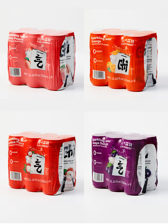 [치] 포레스트 제로슈거 탄산음료 버라어티팩 330ml x 24입