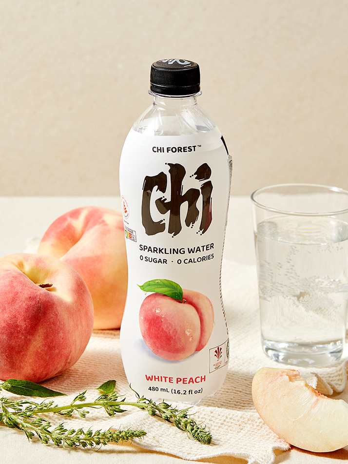 [치] 포레스트 제로슈거 복숭아향 탄산음료 480ml x 15입