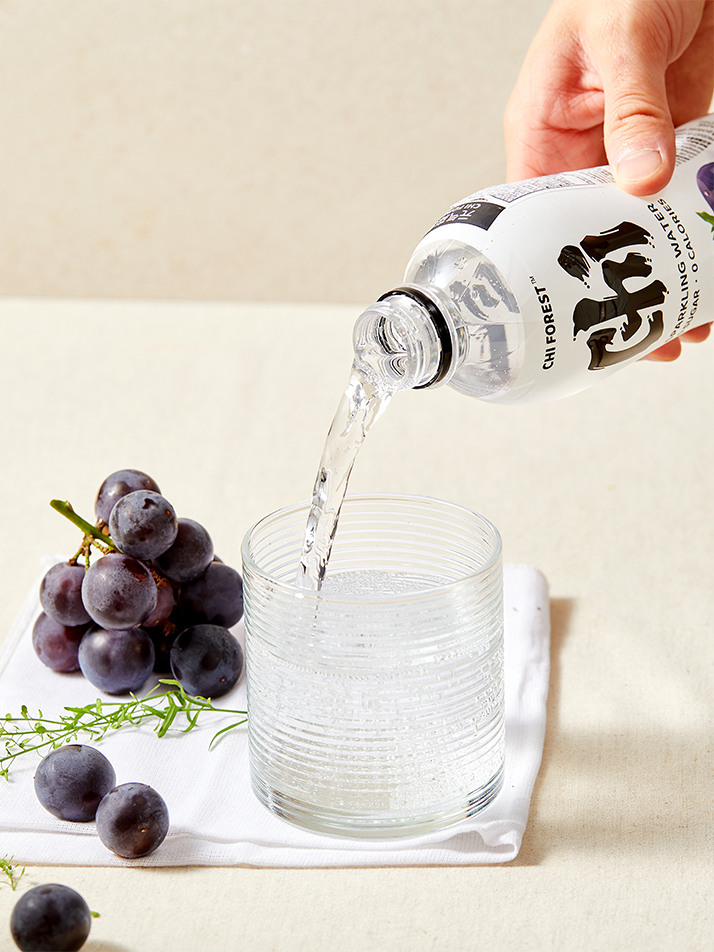 [치] 포레스트 제로슈거 포도향 탄산음료 480ml x 15입
