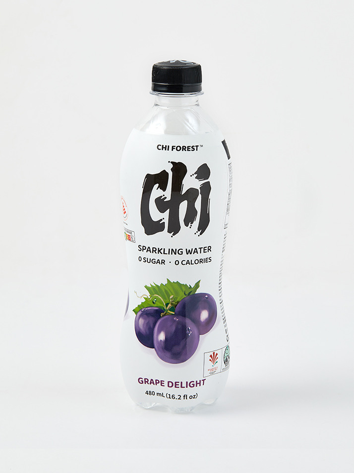 [치] 포레스트 제로슈거 포도향 탄산음료 480ml x 15입