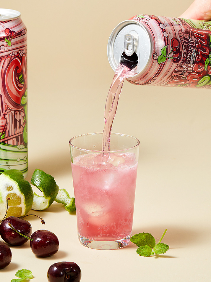 [아리조나] 스파클링 체리 앤 라임 탄산음료 650ml x 12입