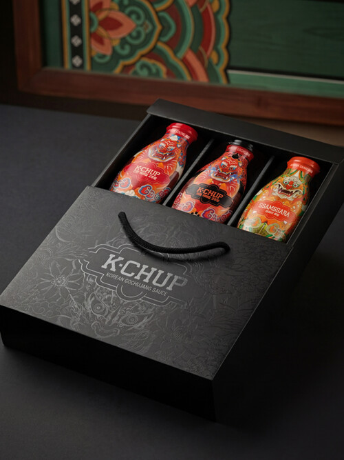 케이첩 고추장 3종 튜브 선물세트 