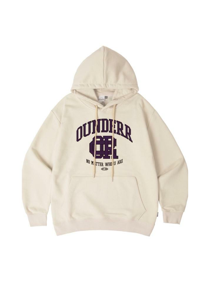 올드스쿨 오버핏 후드 티셔츠 [크림]
