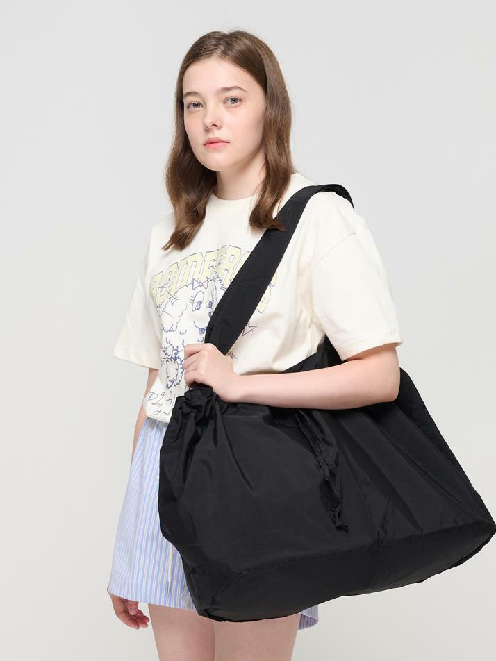 트래블 스트링 빅 호보백 (블랙)