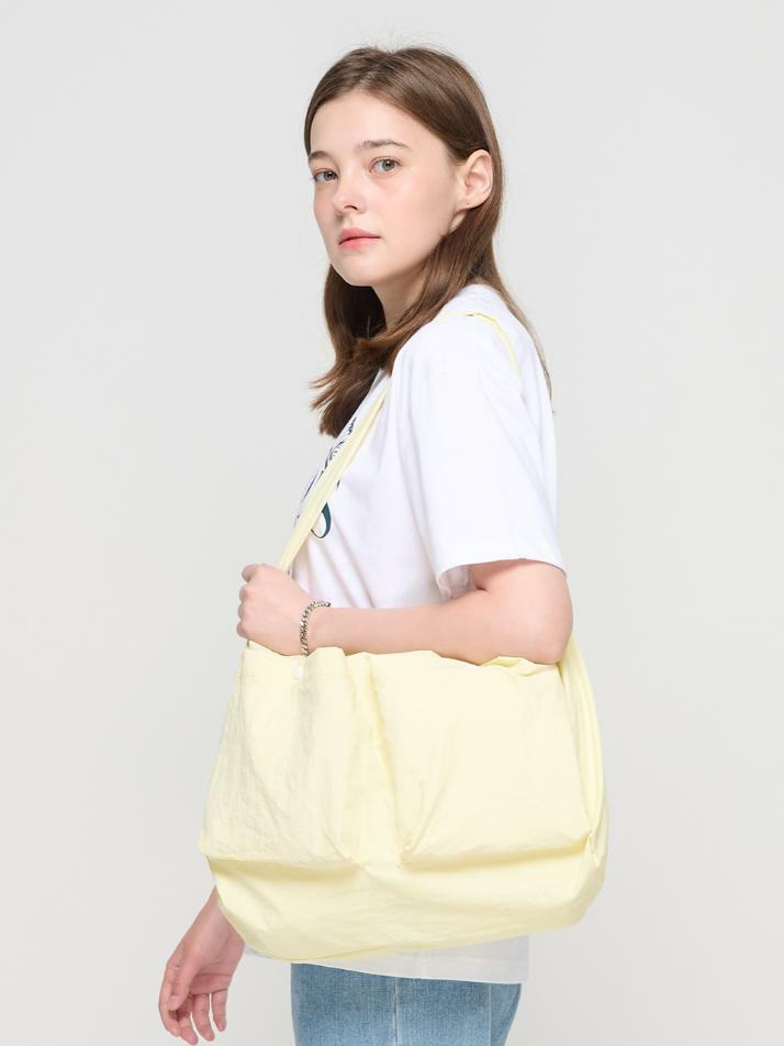 이그젝틀리 투 포켓 써머 숄더백 (옐로우)