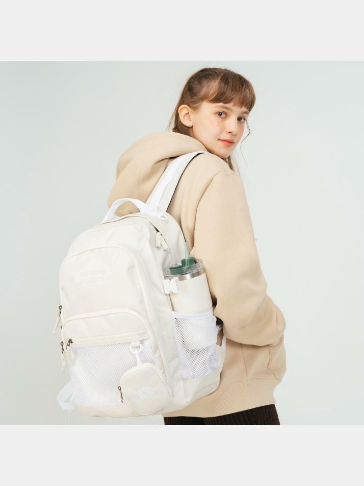 마스터 오버 백팩 (라이트베이지)