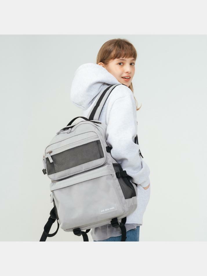 블라인드 커버 백팩 (그레이)