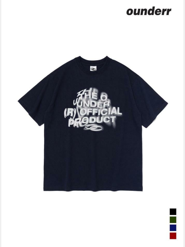 CHAOS LOGO 반팔 티셔츠 (네이비)