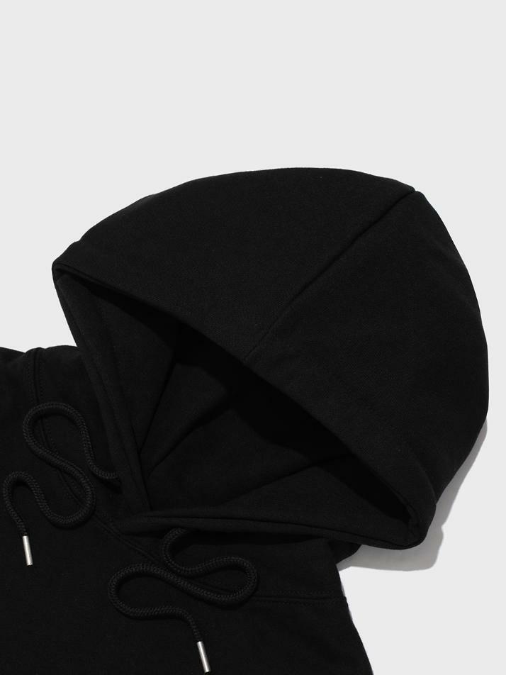 [기모/NO기모] 오리진 파리 후드티셔츠 (블랙)