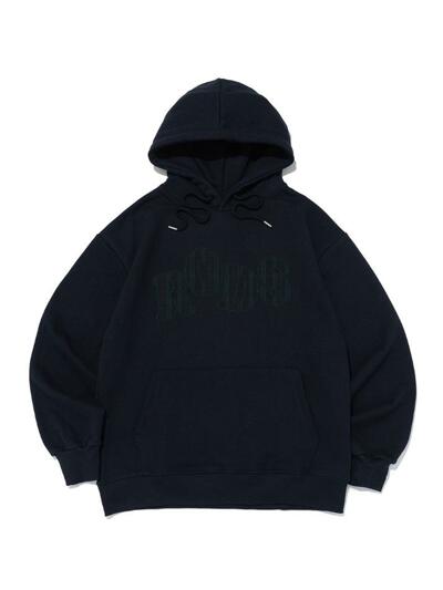 [기모/NO기모] RODS 빅 로고 체크 후드티 (네이비/그린)