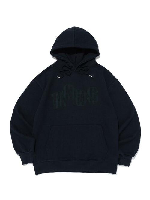 [기모/NO기모] RODS 빅 로고 체크 후드티 (네이비/그린)