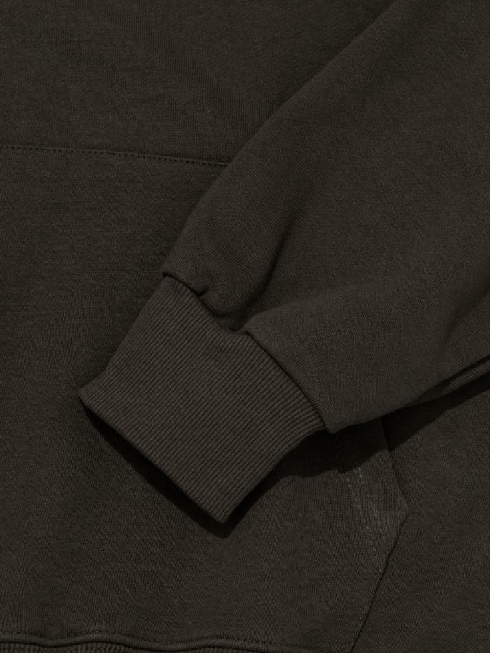 C 로고 후드 티셔츠 (카키)