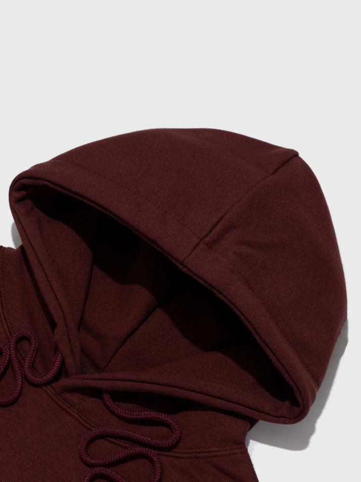 아치 로고 1985 후드 티셔츠 (와인)