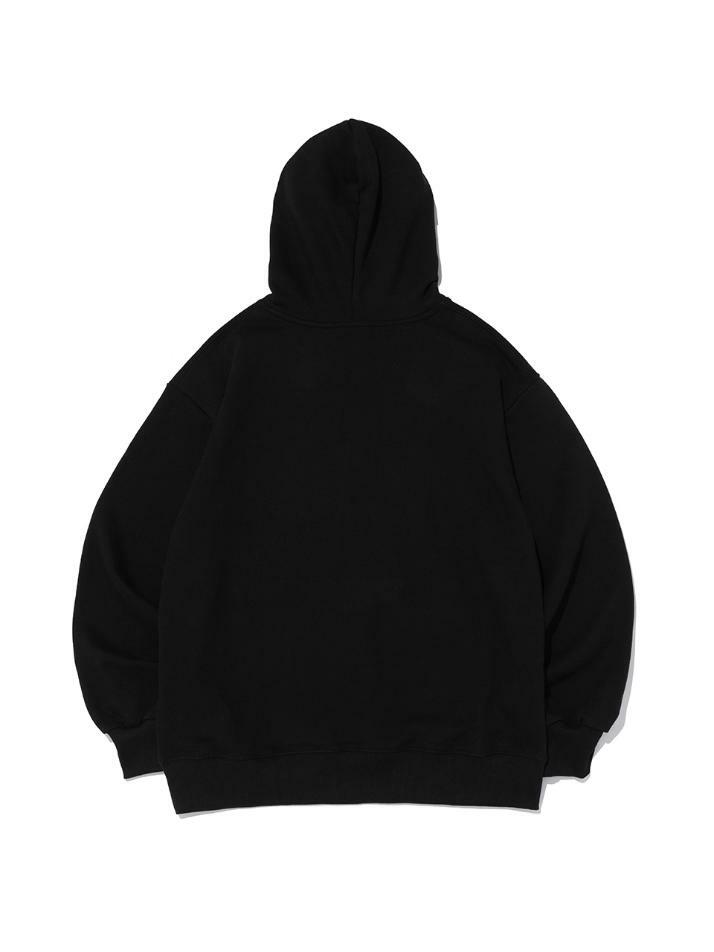 [기모/NO기모] 볼드 러브 후드티 (블랙)