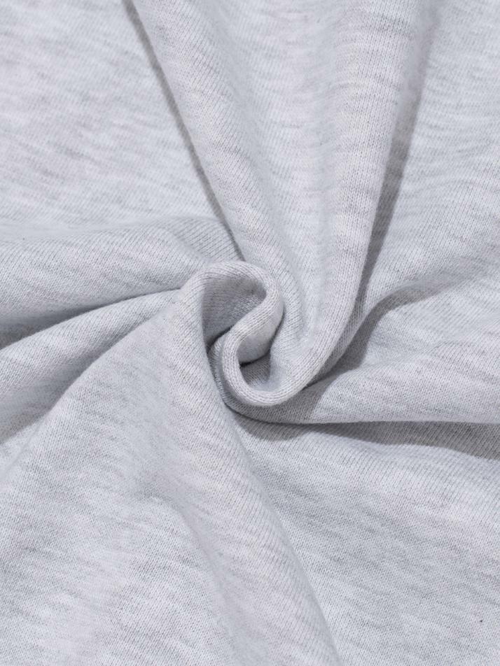 [기모/NO기모] 도트 블록 로고 후드티 (화이트멜란지)