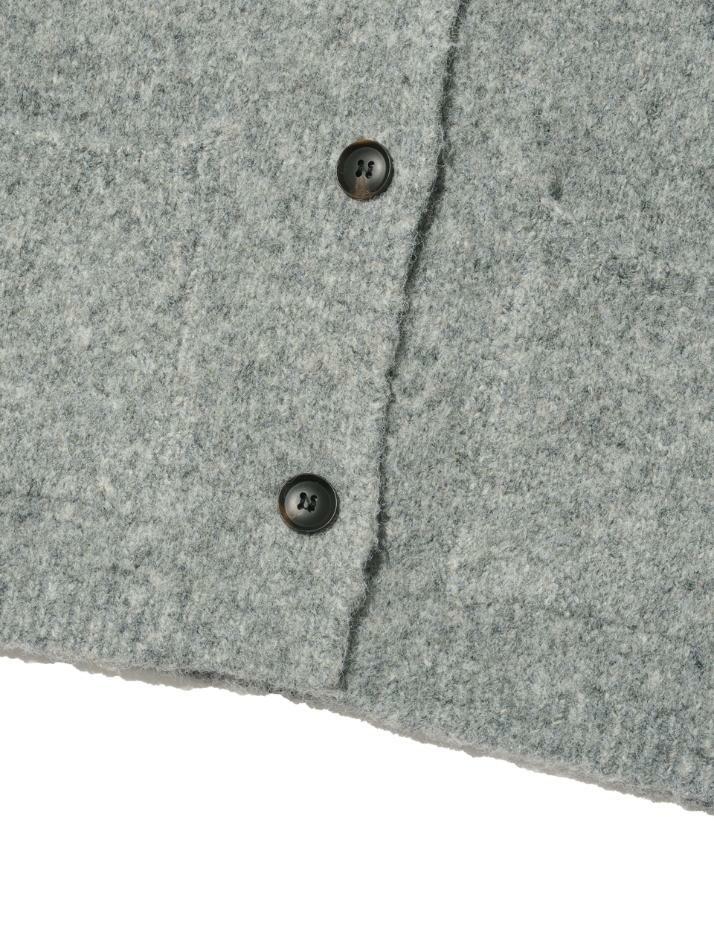 코지 포켓 니트 가디건 (그레이)