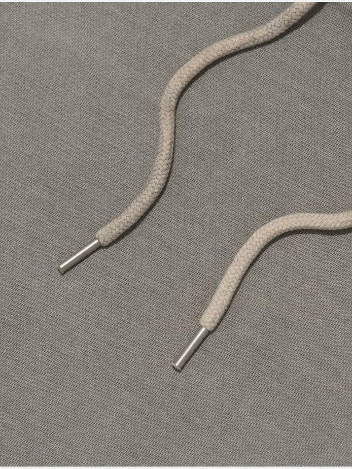 모노 컬랙션 캣 피그먼트 오버핏 후드 티셔츠 (더스트 베이지)