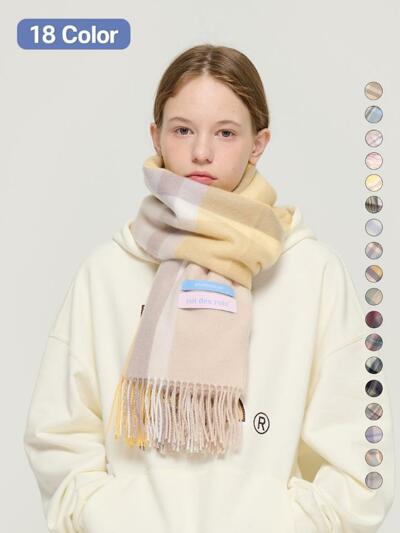 클래식 이지터치 체크 머플러 (18색상)