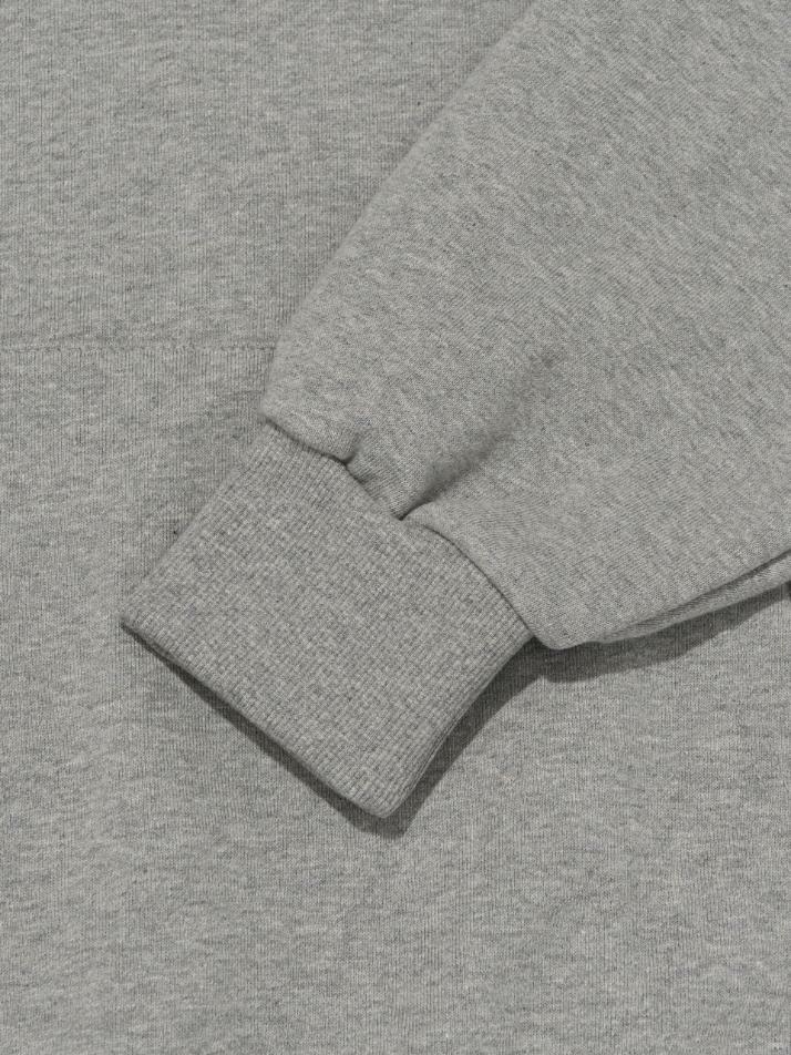 빈티지 하트 레오파드 후드 티셔츠 (그레이)