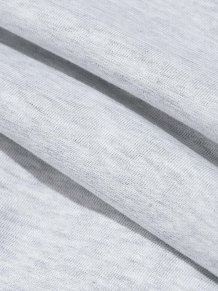 [기모선택] DRAW RIDING BIKE CAT 오버핏 맨투맨 (라이트 그레이)