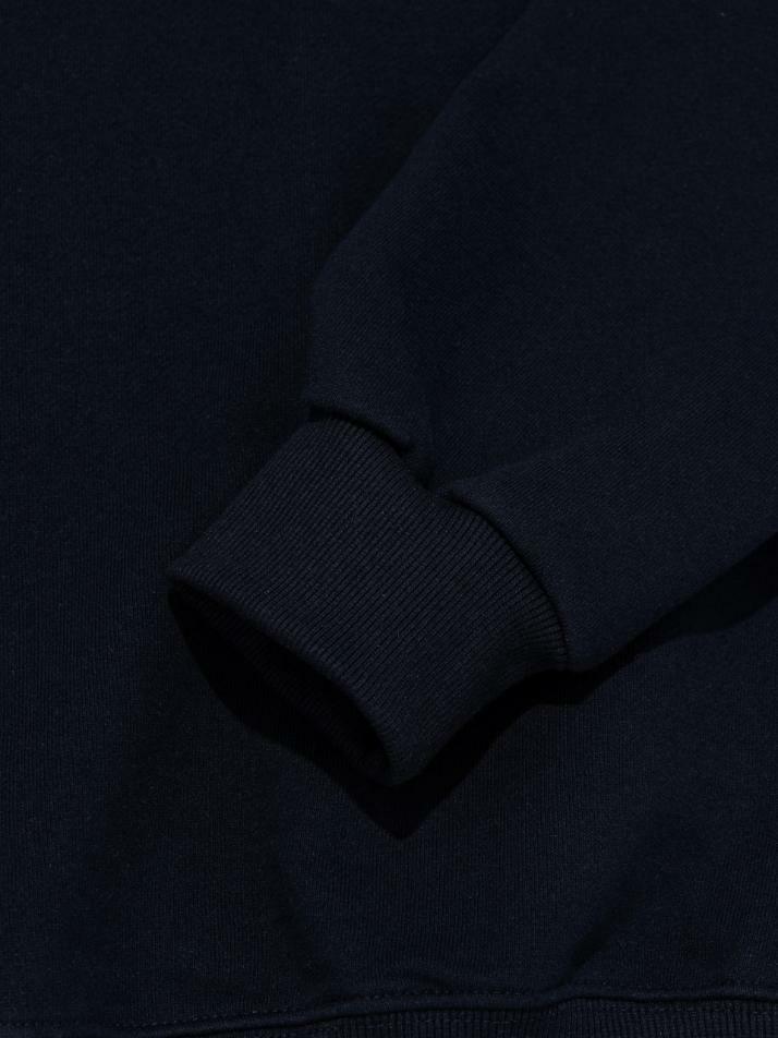 [기모선택] ROCK STAR CAT 오버핏 맨투맨 (네이비)