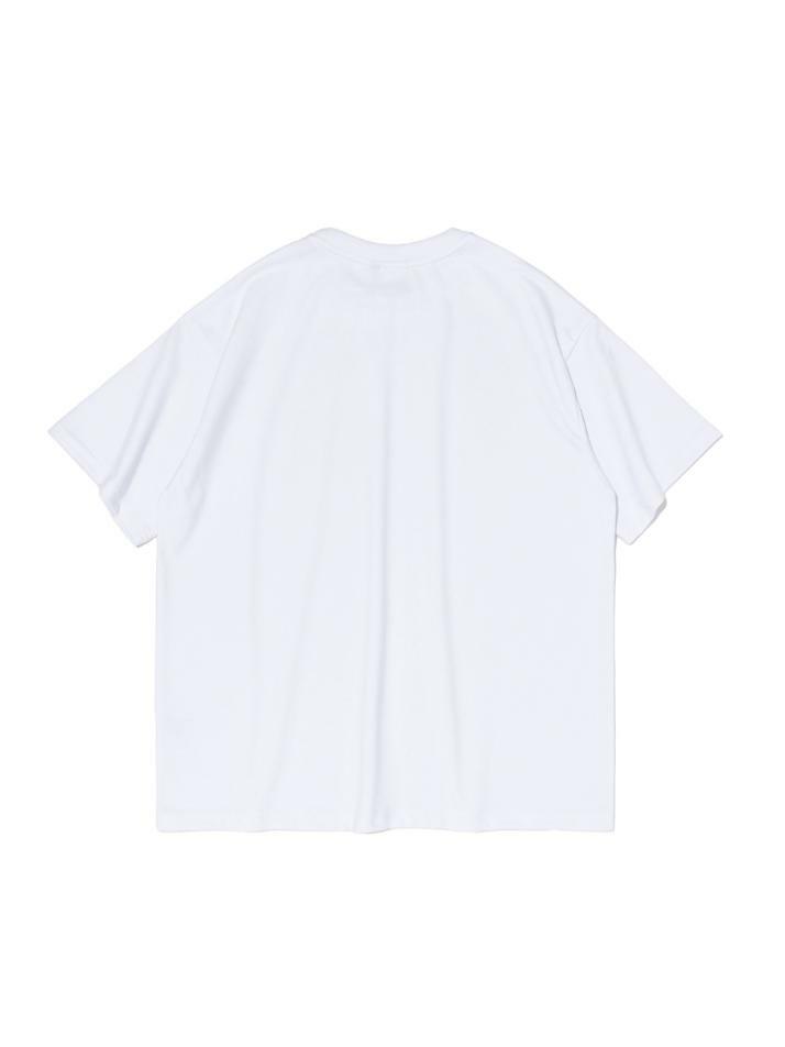 스타 포인트 애플 그래픽 반팔티 (화이트)