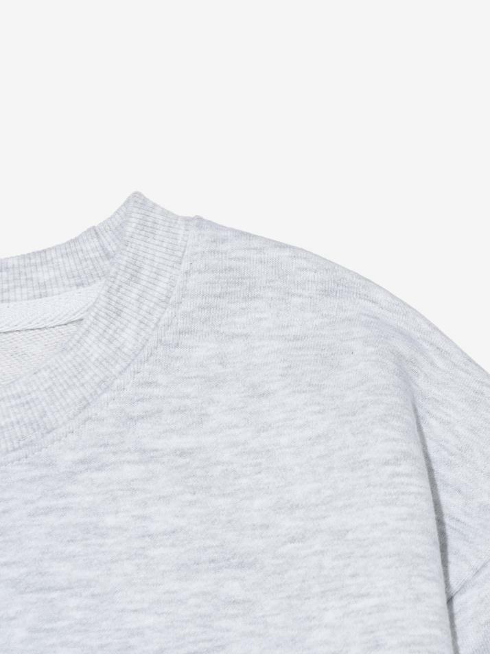 빈티지 서클 맨투맨 (라이트그레이)