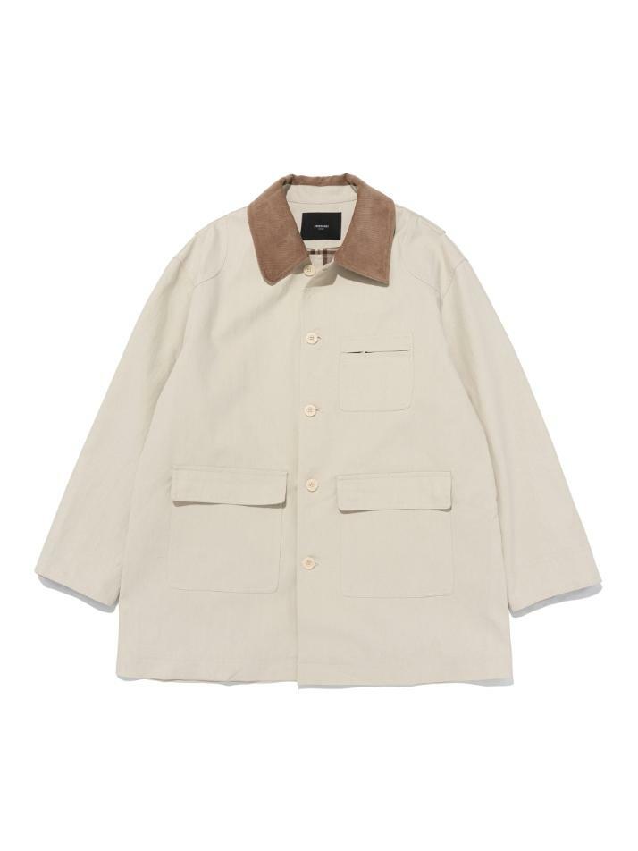 아메카지 코튼 워크자켓 (베이지)