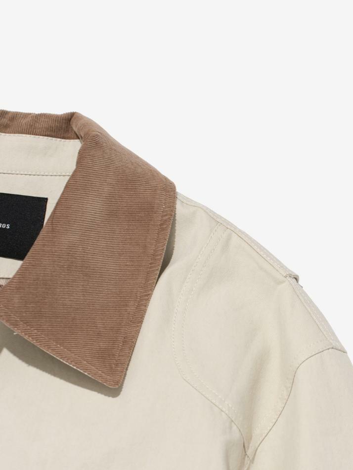 아메카지 코튼 워크자켓 (베이지)