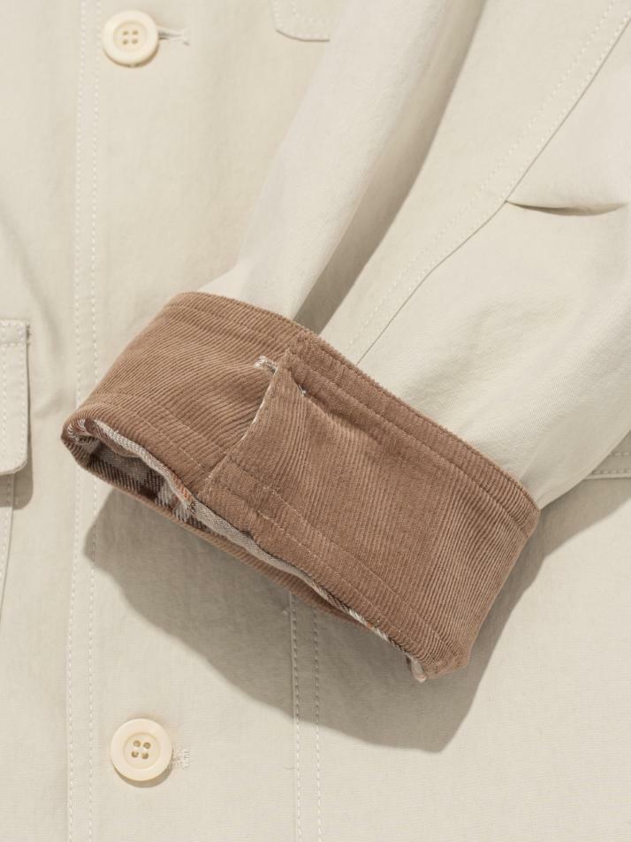 아메카지 코튼 워크자켓 (베이지)