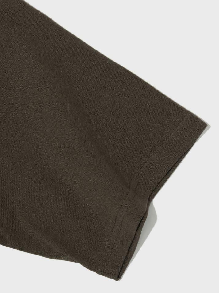 올드 타운 로데오 반팔 티셔츠 (카키)