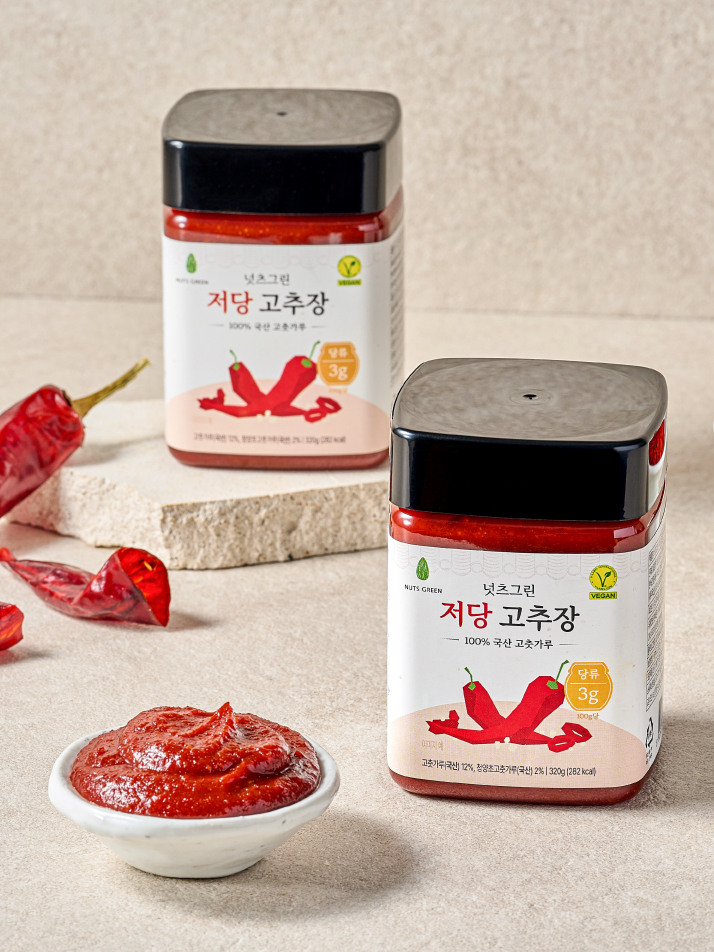 넛츠그린 저당 국산고춧가루 글루텐프리 고추장 320g