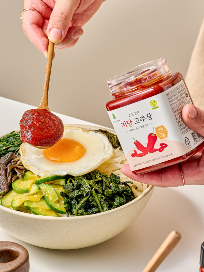 넛츠그린 저당 국산고춧가루 글루텐프리 고추장 320g