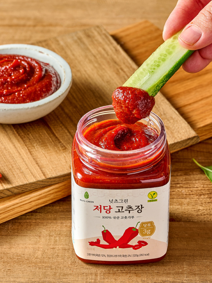 넛츠그린 저당 국산고춧가루 글루텐프리 고추장 320g