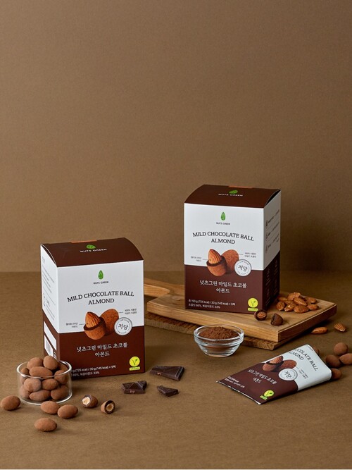 넛츠그린 아몬드 비건 마일드 초코볼 150g