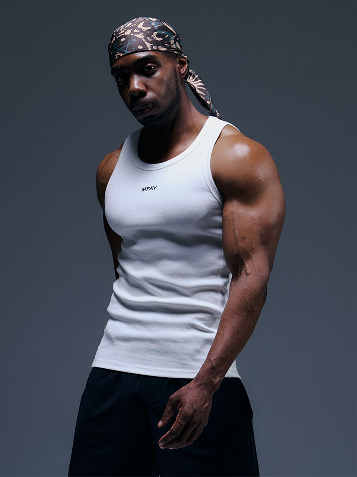 컷 사인 포인트 슬리브리스 화이트