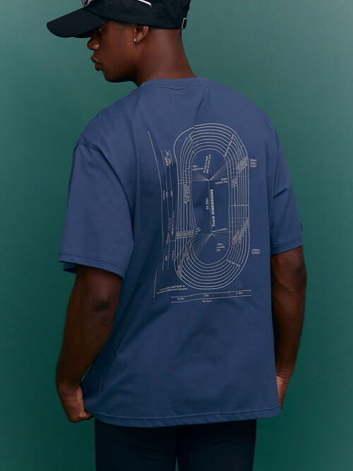 플로우트랙 숏슬리브 네이비