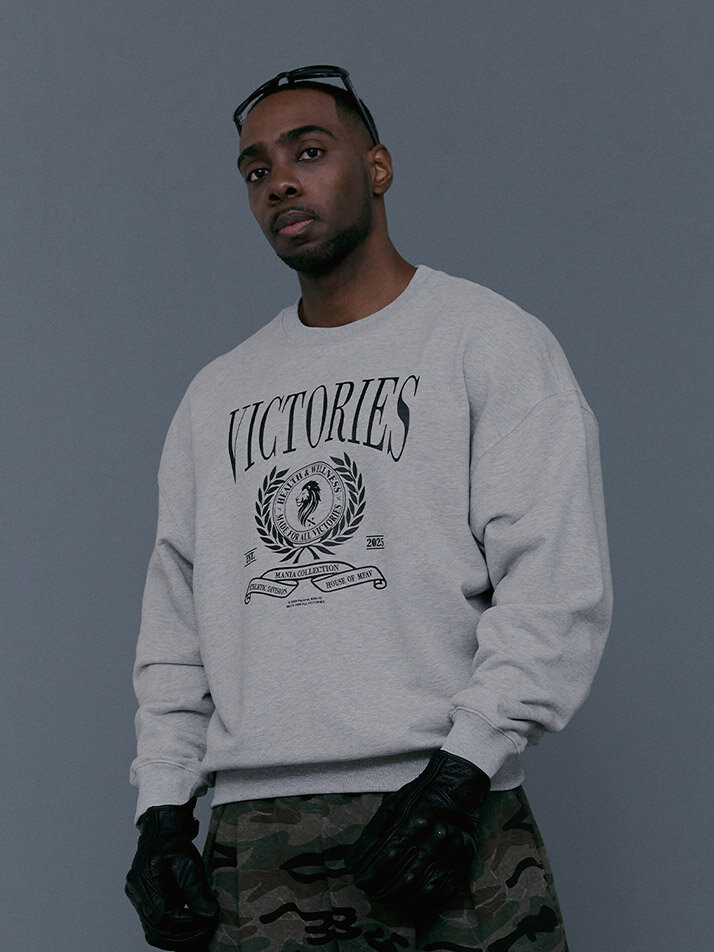 라이오네어 스웻셔츠 멜란지